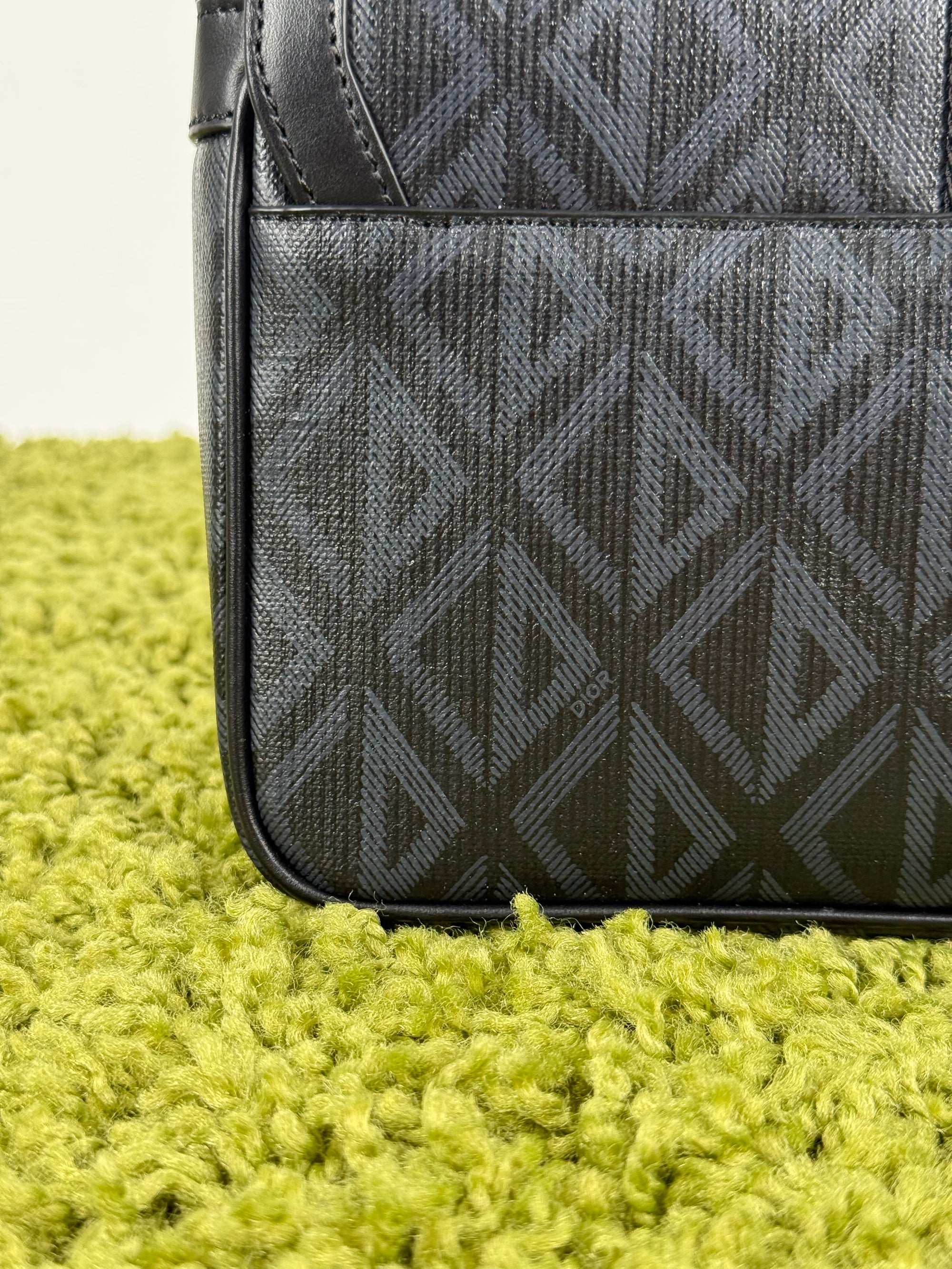 Borsa a tracolla Diamond Cd Christian Dior Nero