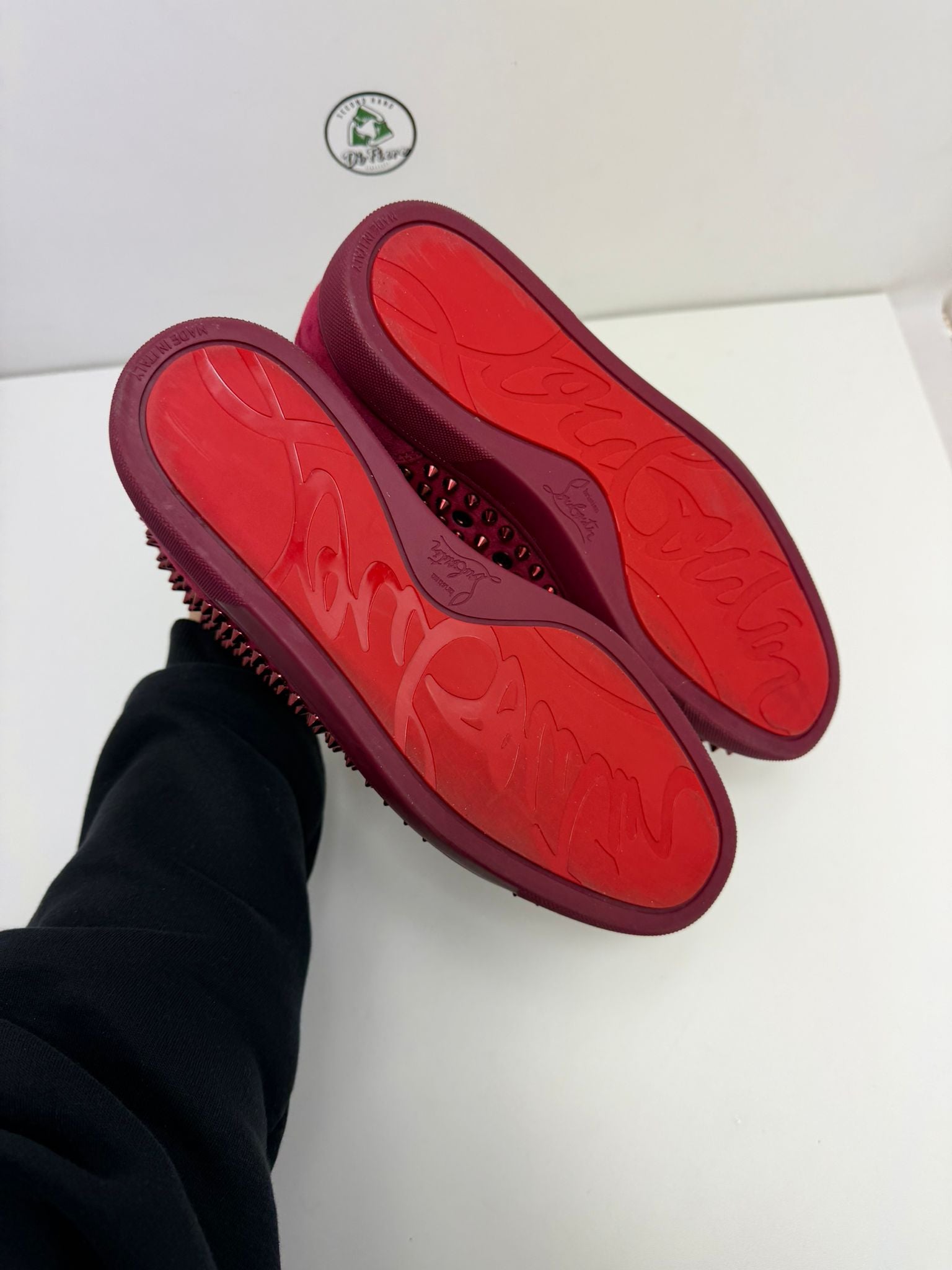 Christian Louboutin 40.5 rosso