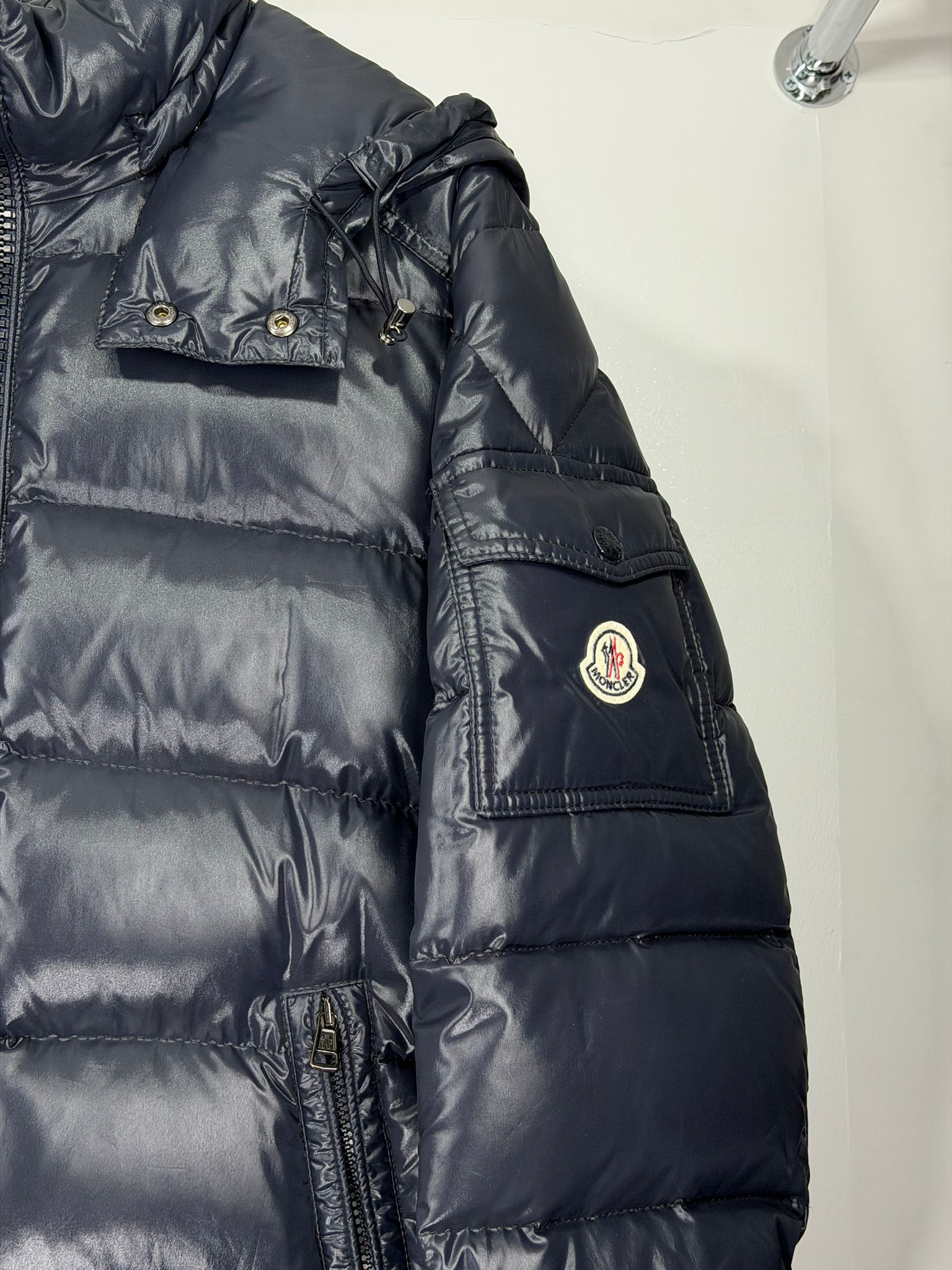 Moncler Size 2=S blu