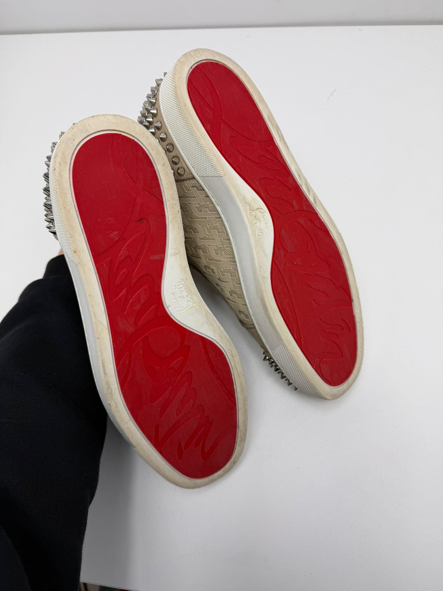 Christian Louboutin 43 alta beige