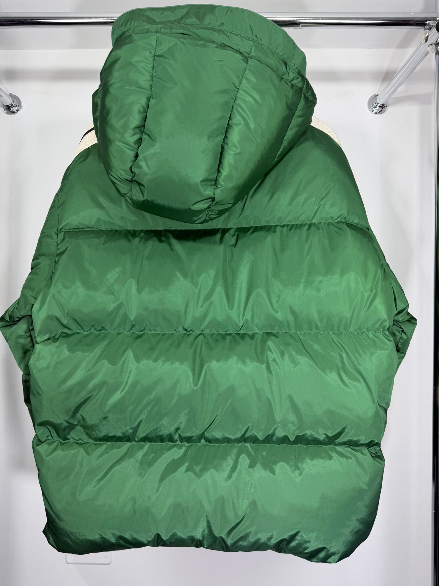 giubbotto Palm angels XL verde e bianco