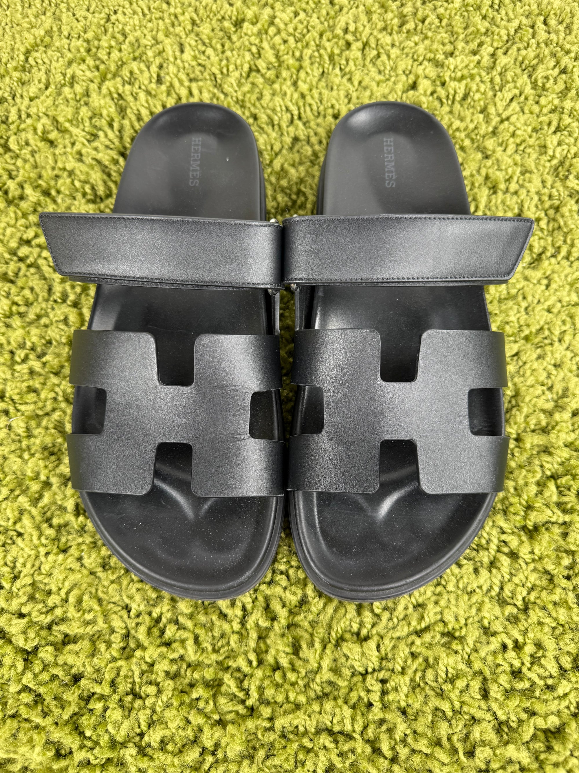 Ciabatta Hermès Nero 42
