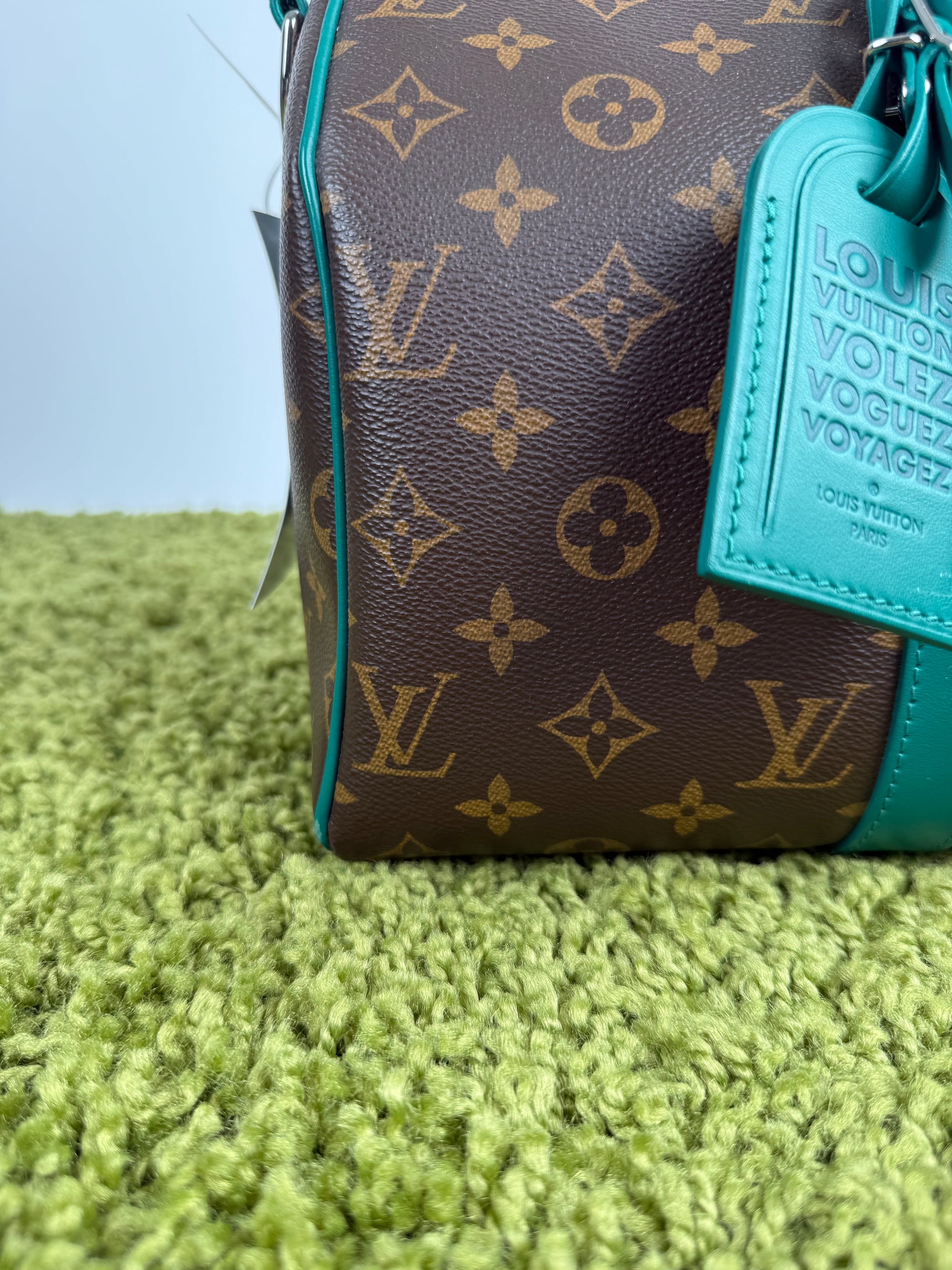 Borsone Keepall Louis Vuitton Baundoliere Marrone