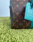 Borsone Keepall Louis Vuitton Baundoliere Marrone