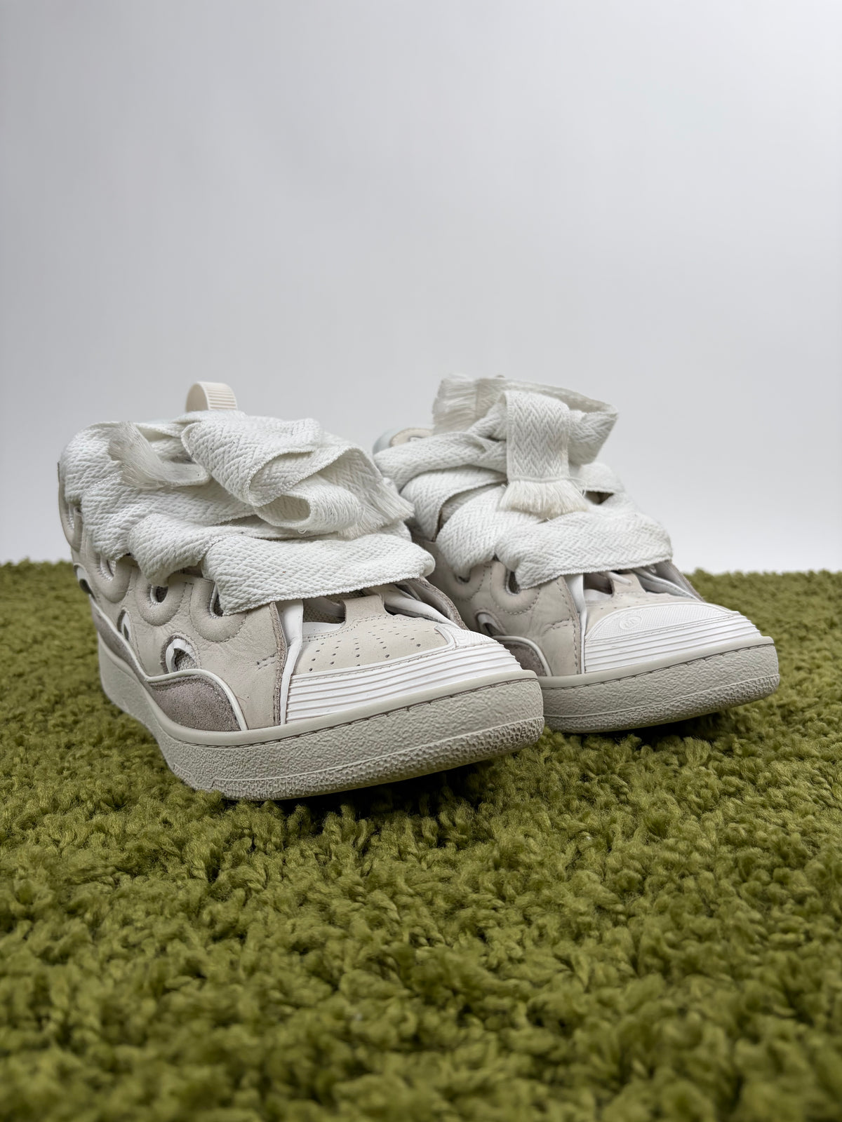 Lanvin Curb Sneaker Bianca 42 - Second Hand Di Fiore