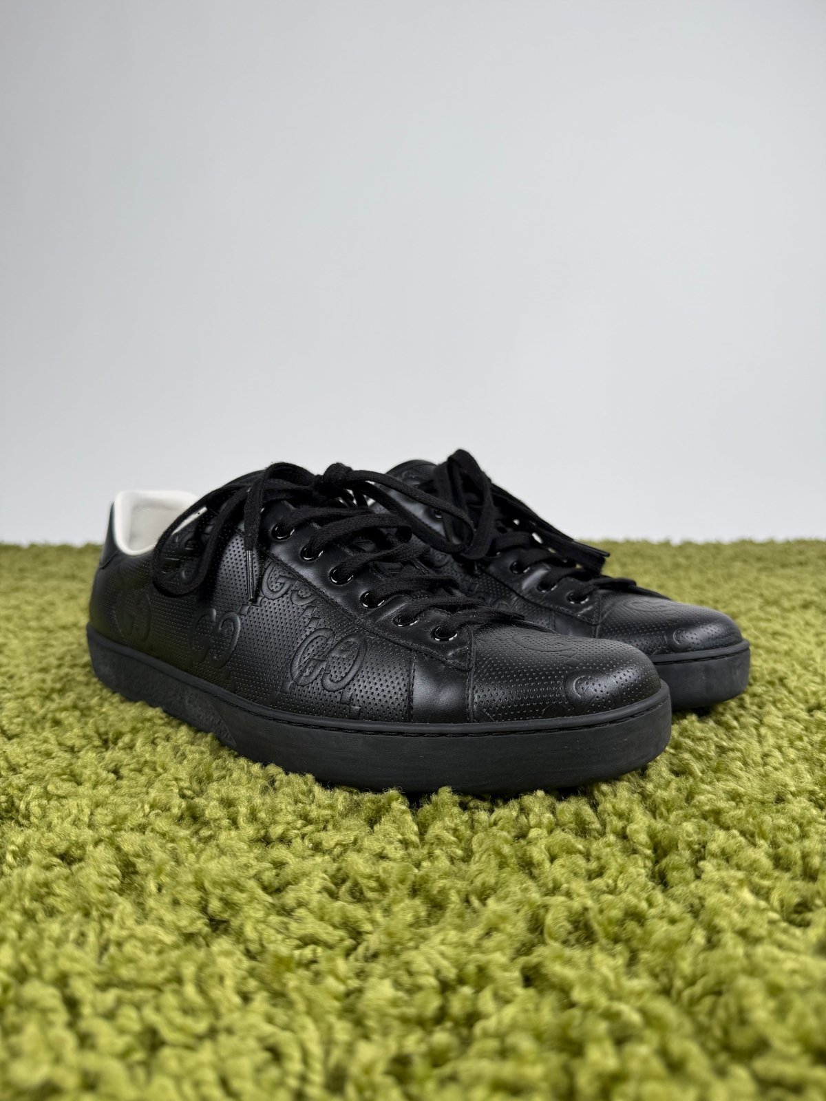 Gucci Ace low sneaker Nero 10 - Second Hand Di Fiore
