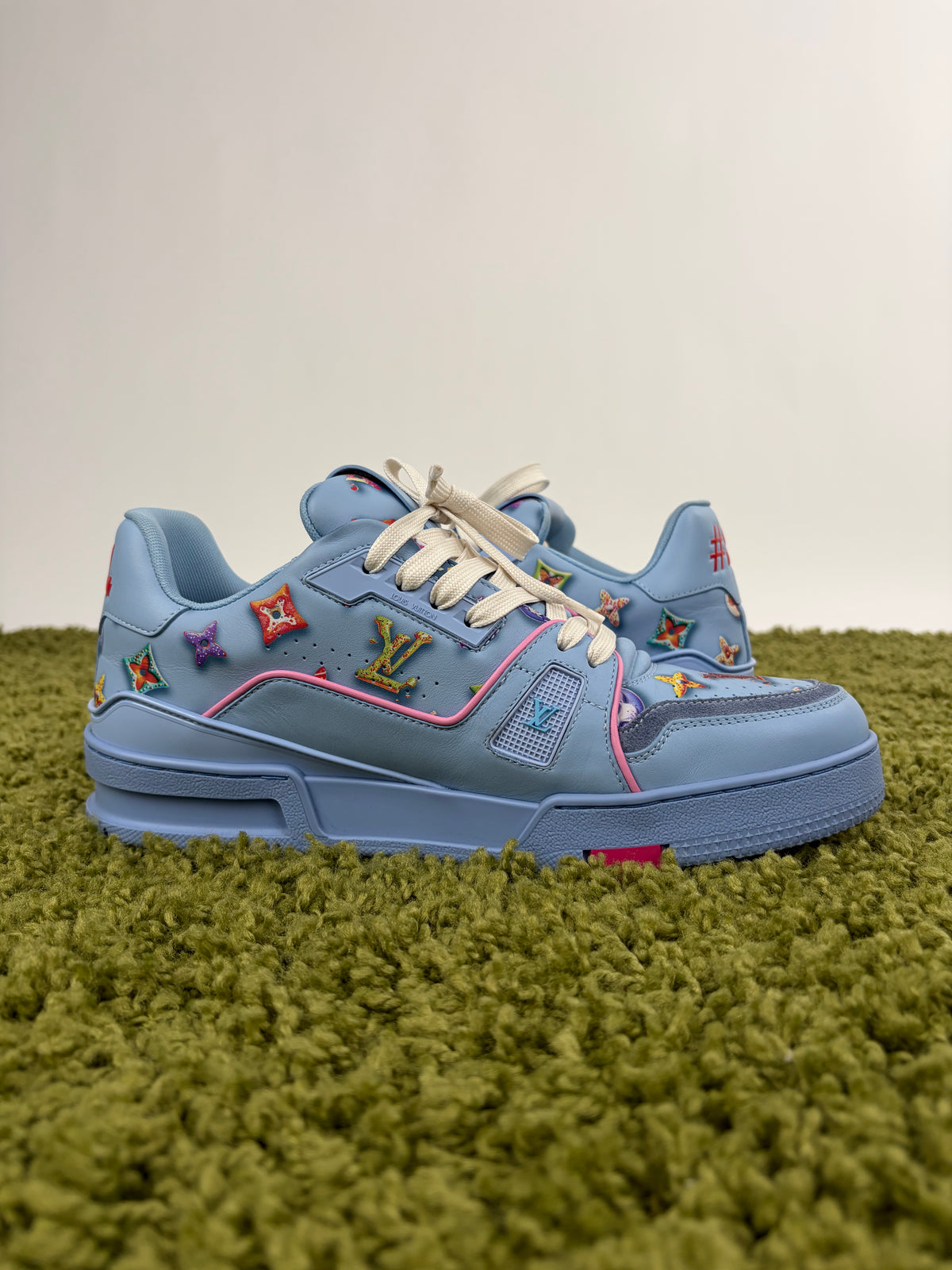 Louis Vuitton Trainer azzurro 7.5