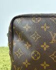 Beauty Case Louis Vuitton Marrone