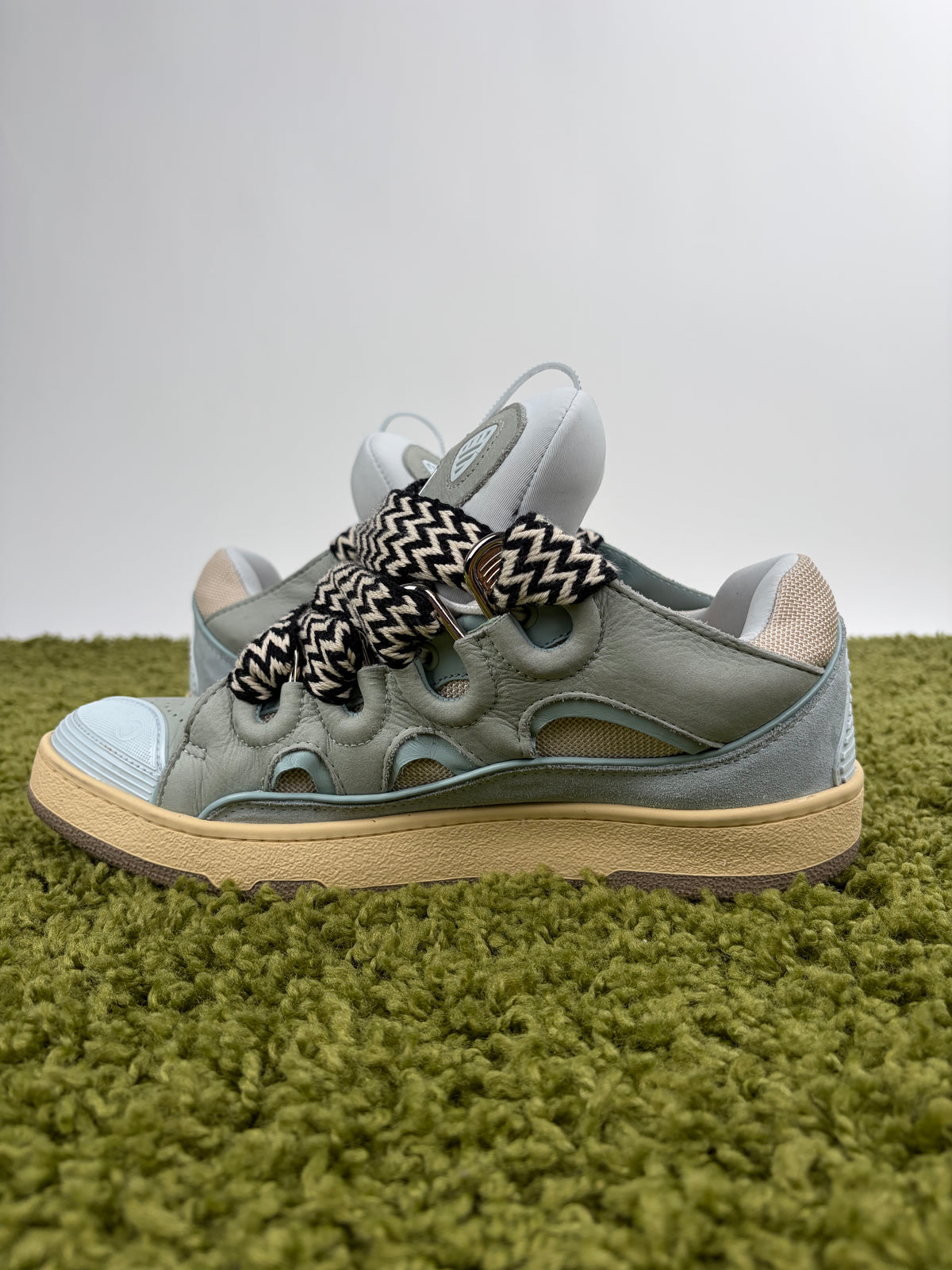Lanvin Curb Sneaker Azzurra 43
