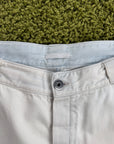 Pantaloncino Prada in denim Bianco 54