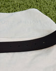 Cintura Louis Vuitton initiales Size 90 gialla e marrone