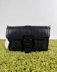 Borsa a tracolla Diamond Cd Christian Dior Nero