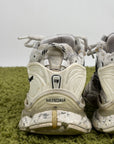 Balenciaga Runner Size 40 bianche e nere effetto usato