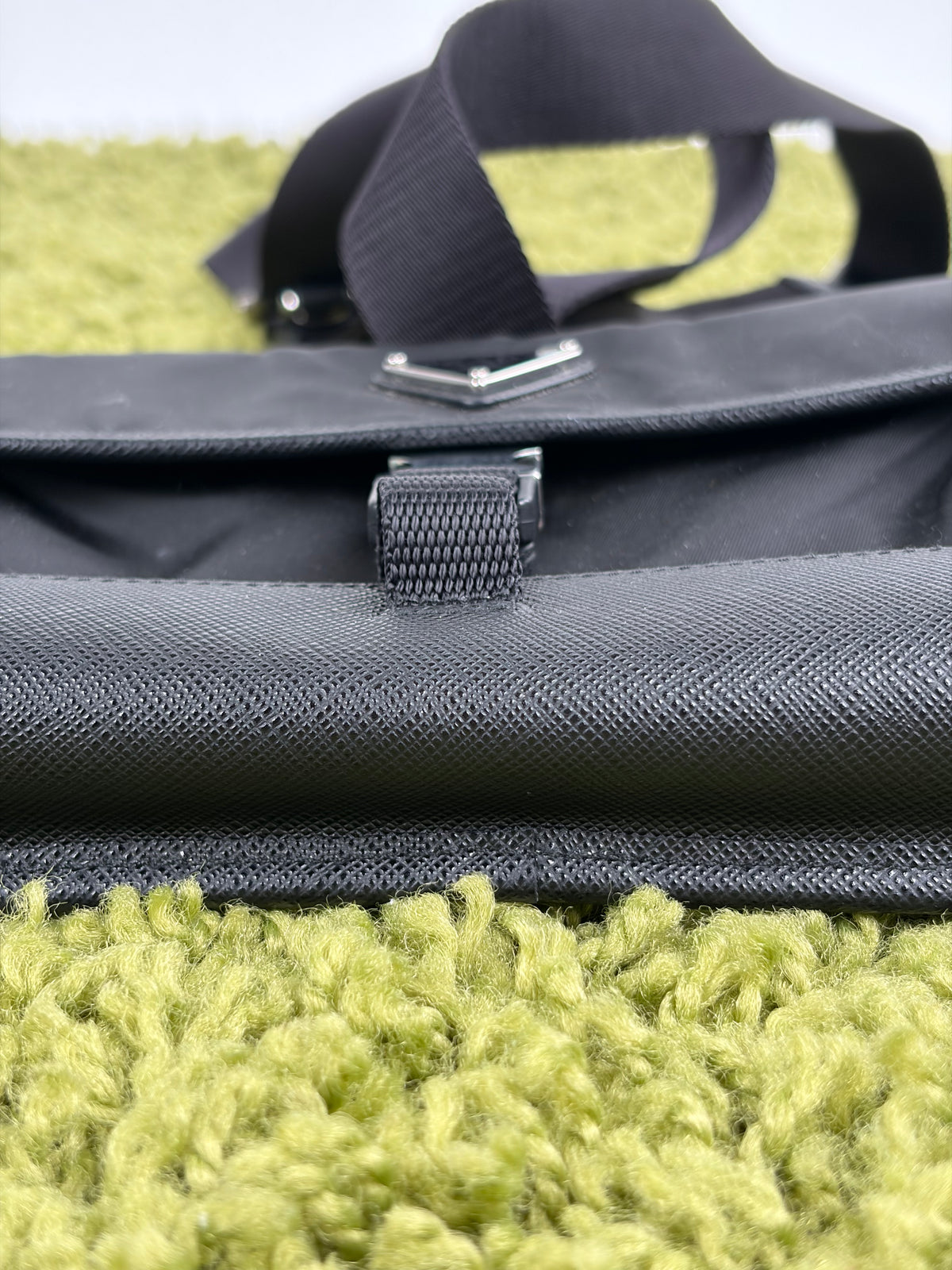 Borsa a tracolla  Prada in Nylon Nero