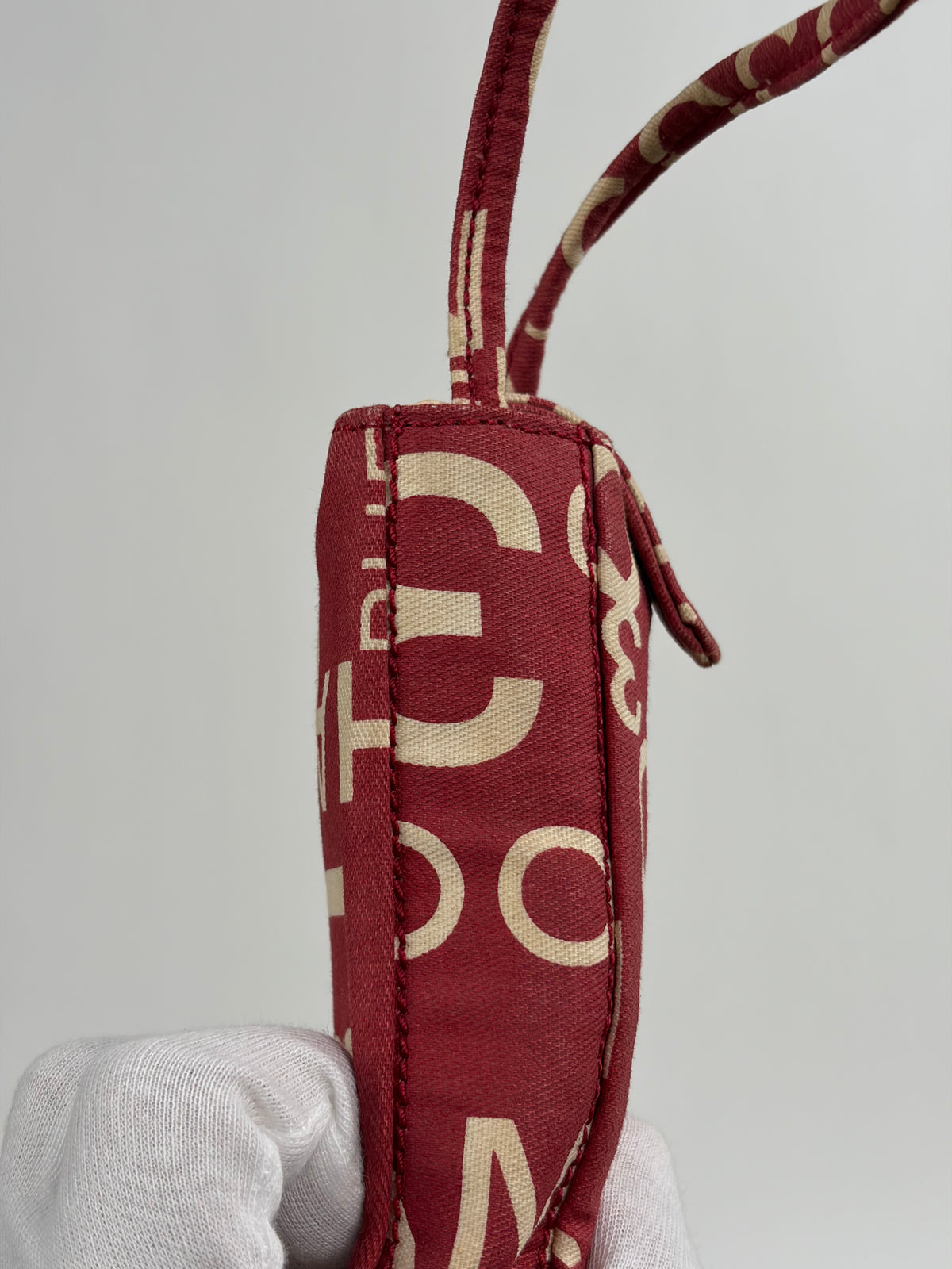 Borsa tote vintage Chanel 31 Rue cambon Rosso