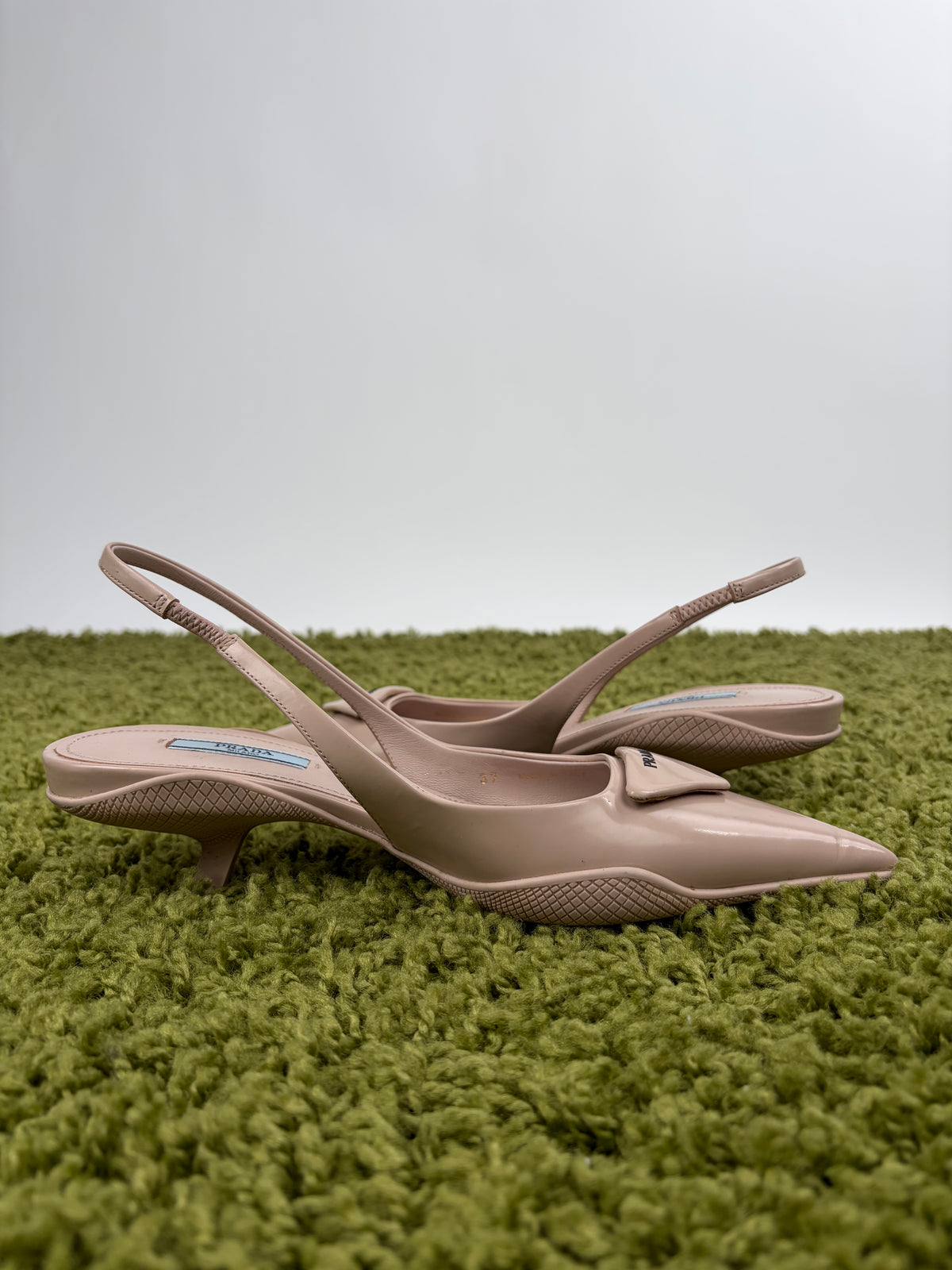 Décolleté SlingBack Prada Rosa 37