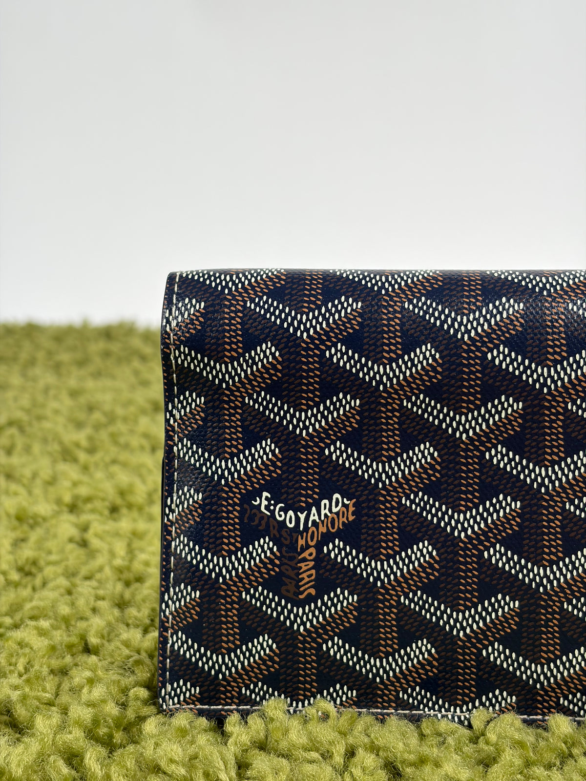 Portafoglio Goyard Richelieu in tela Goyardine Nero