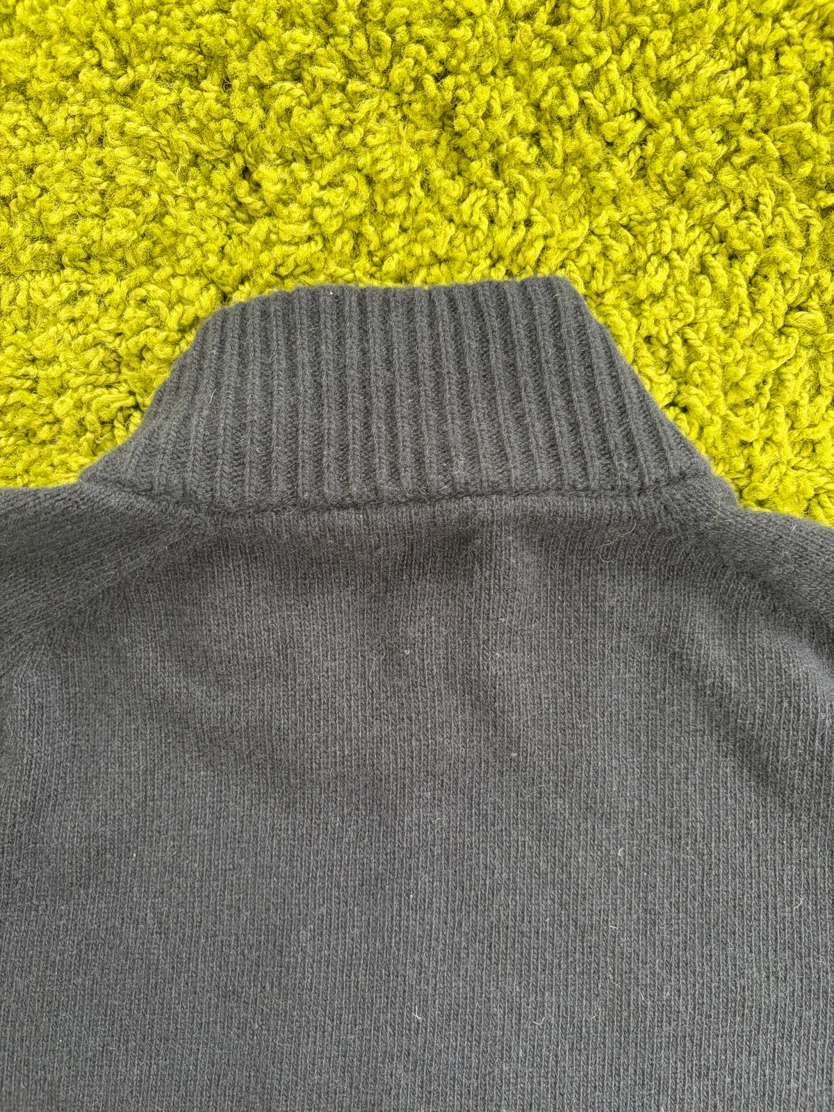 Cardigan a zip Prada Blu Navy 48