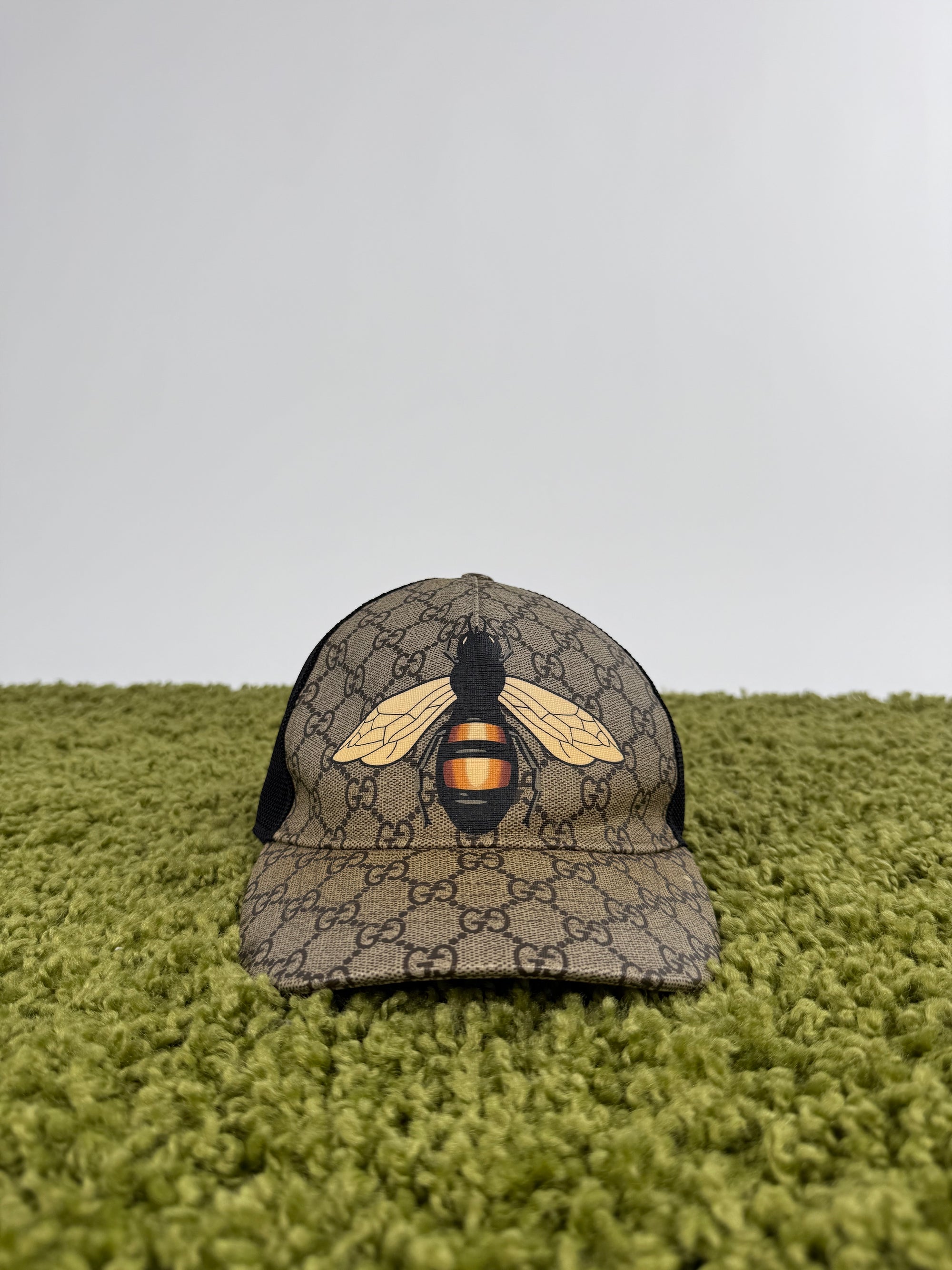 Cappello Gucci Monogram Ape Beige