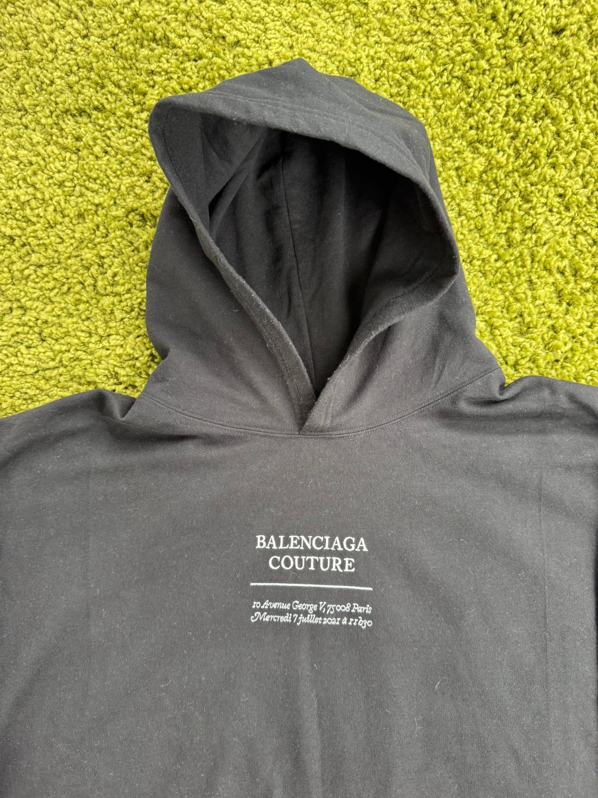 Felpa Balenciaga Nera M - Second Hand Di Fiore