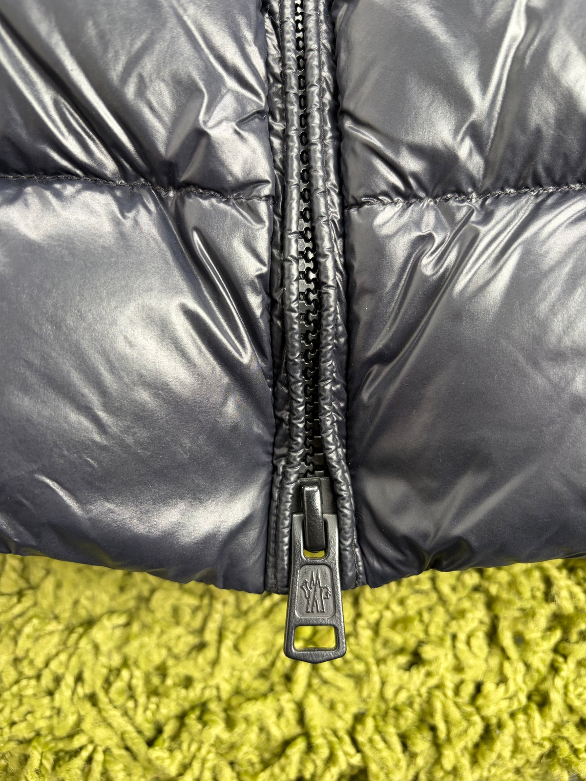 Gilet Moncler Parke in Nylon Nero