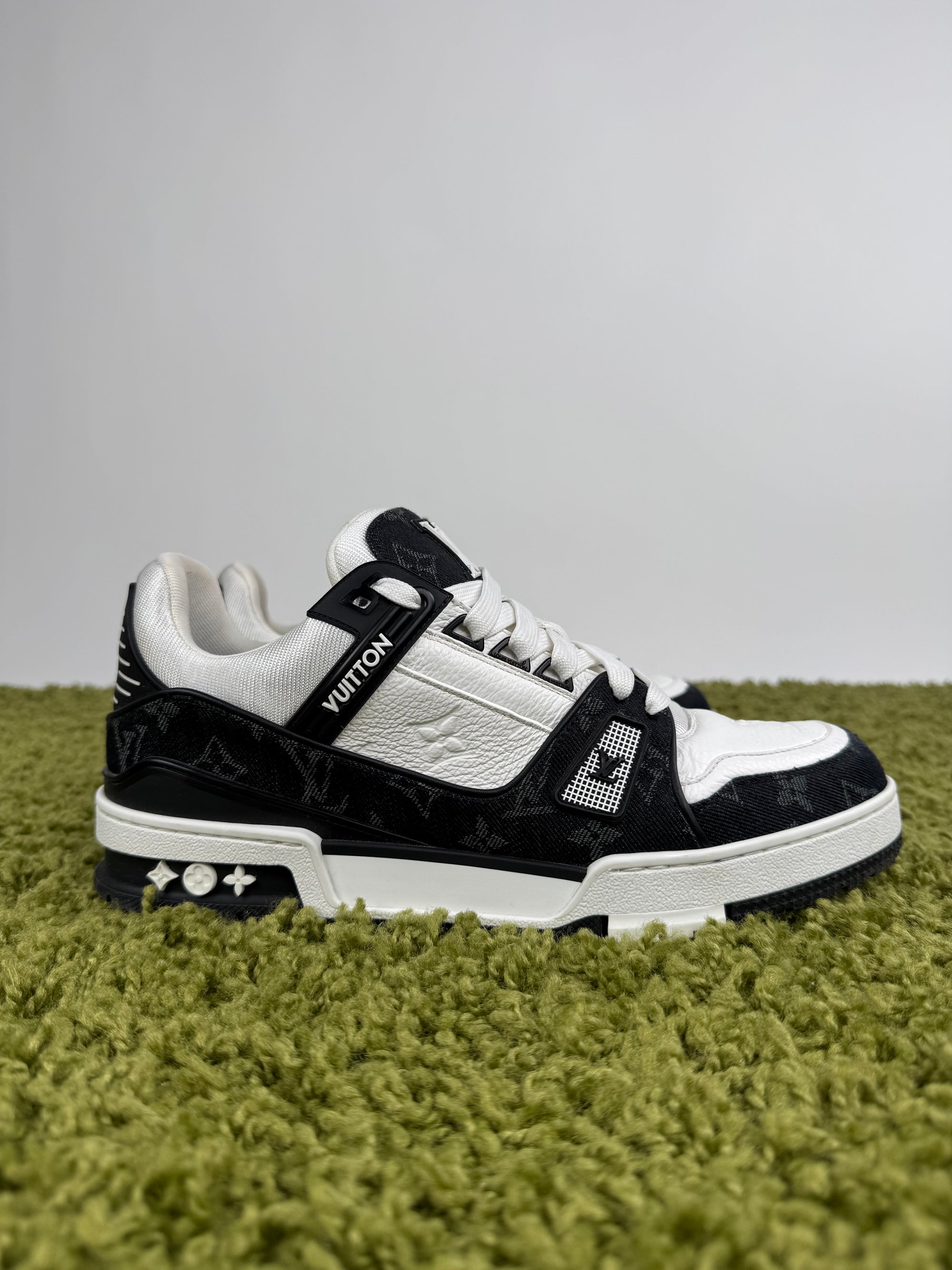 Louis Vuitton Trainer In denim Nero 7