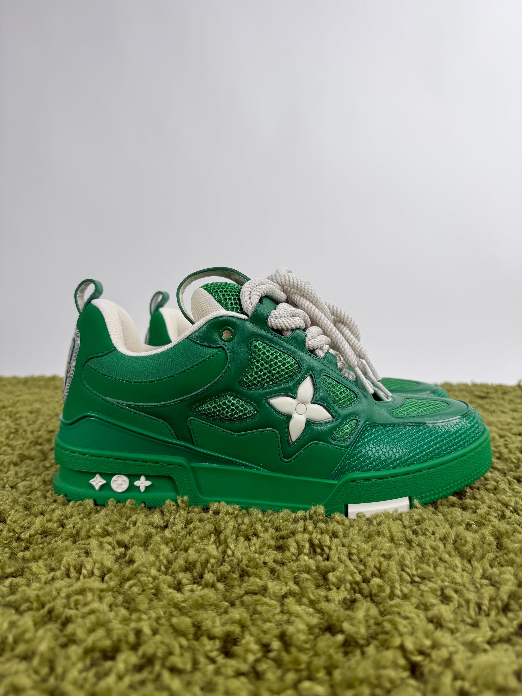Louis Vuitton Skate Verde 9