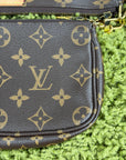 Borsa Louis Vuitton Multi Pochette Marrone