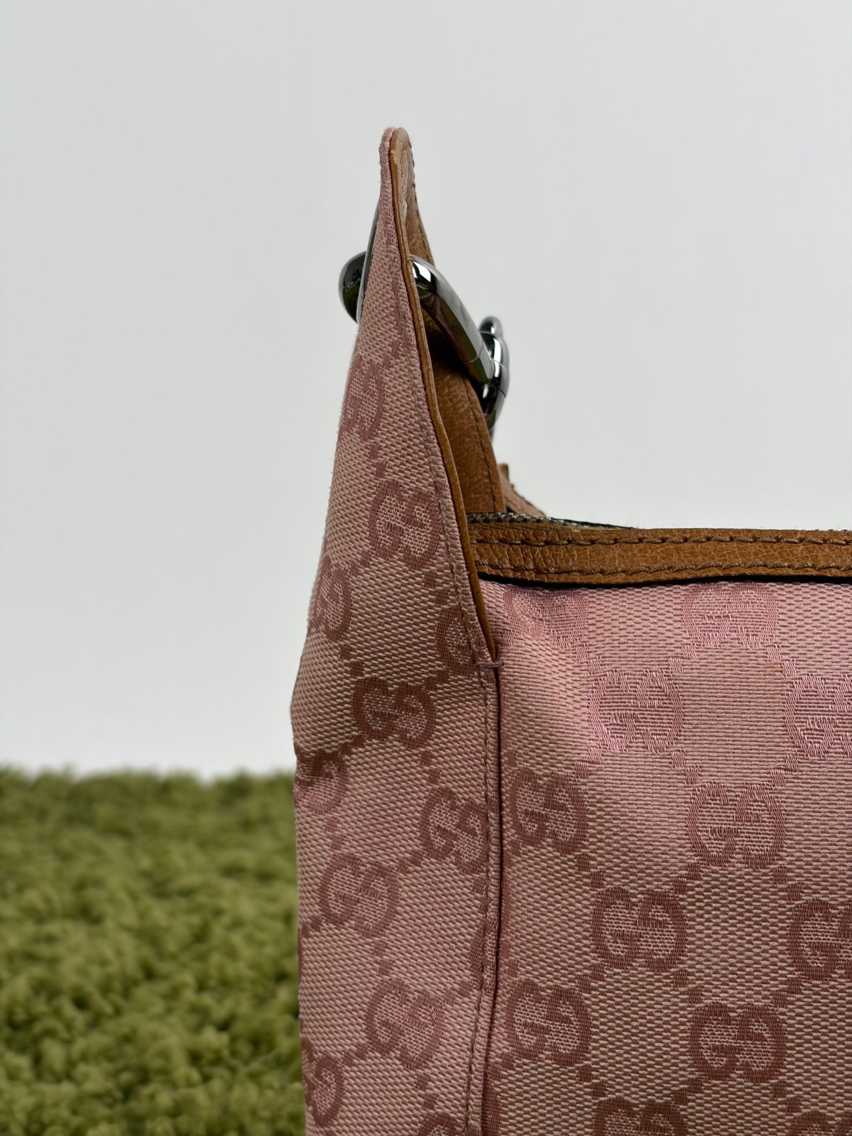 Borsa Gucci Mini Hobo Vintage Rosa - Second Hand Di Fiore