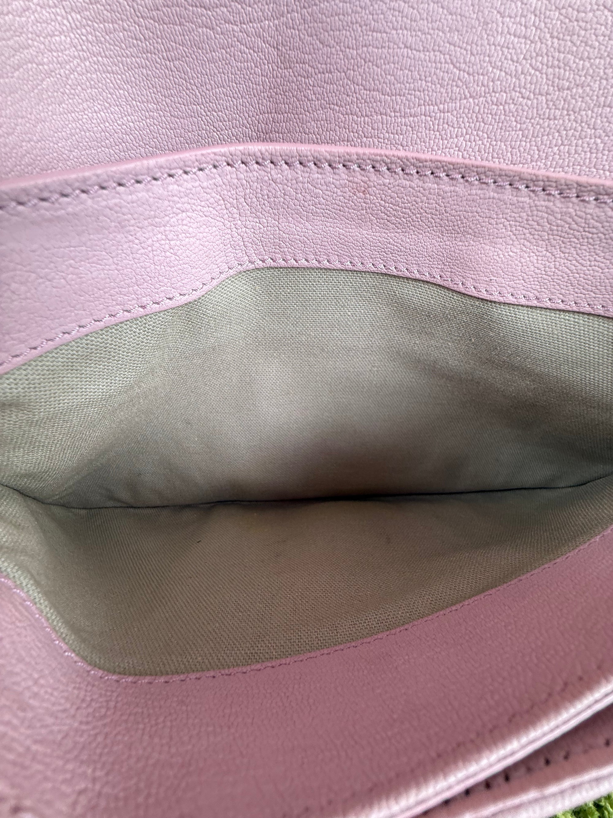 Pochette Givenchy in pelle Rosa