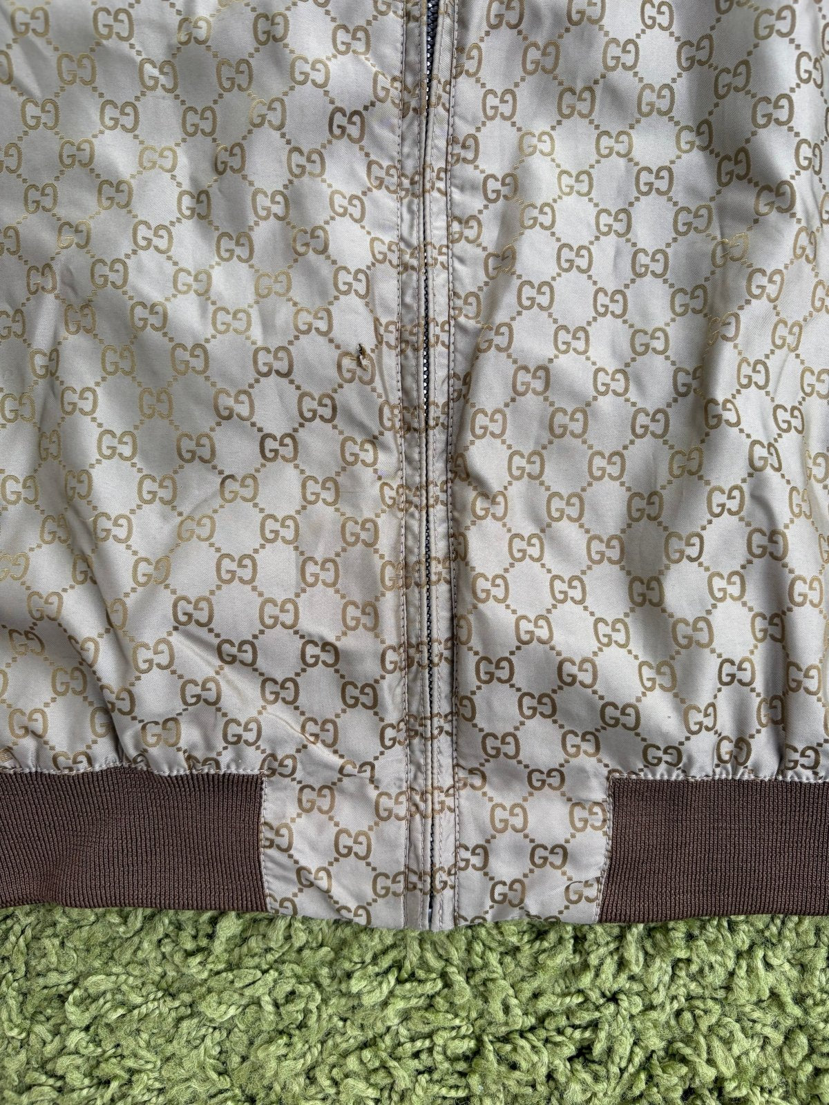Bomber Gucci Monogram Beige - Second Hand Di Fiore