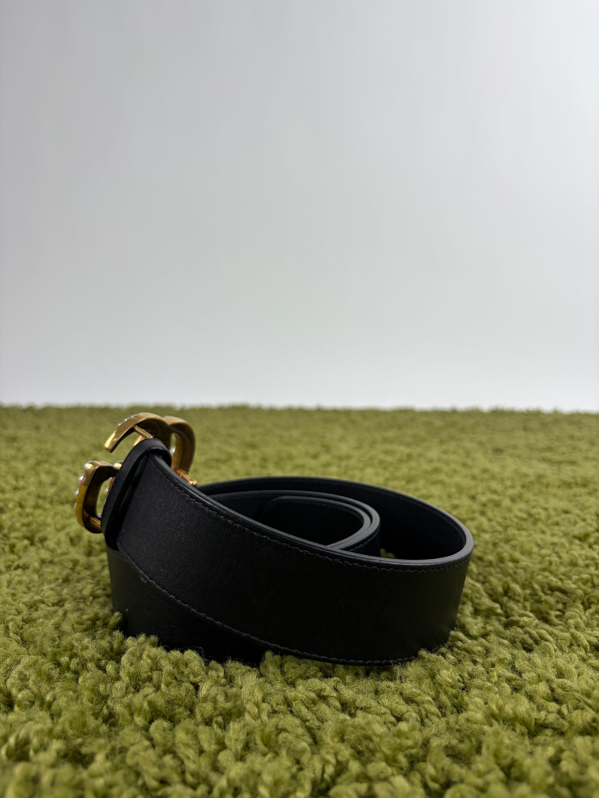 Cintura Gucci nera