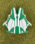 Louis Vuitton Trainer Size 8.5=42.5 calza 43.5 bianche e verdi