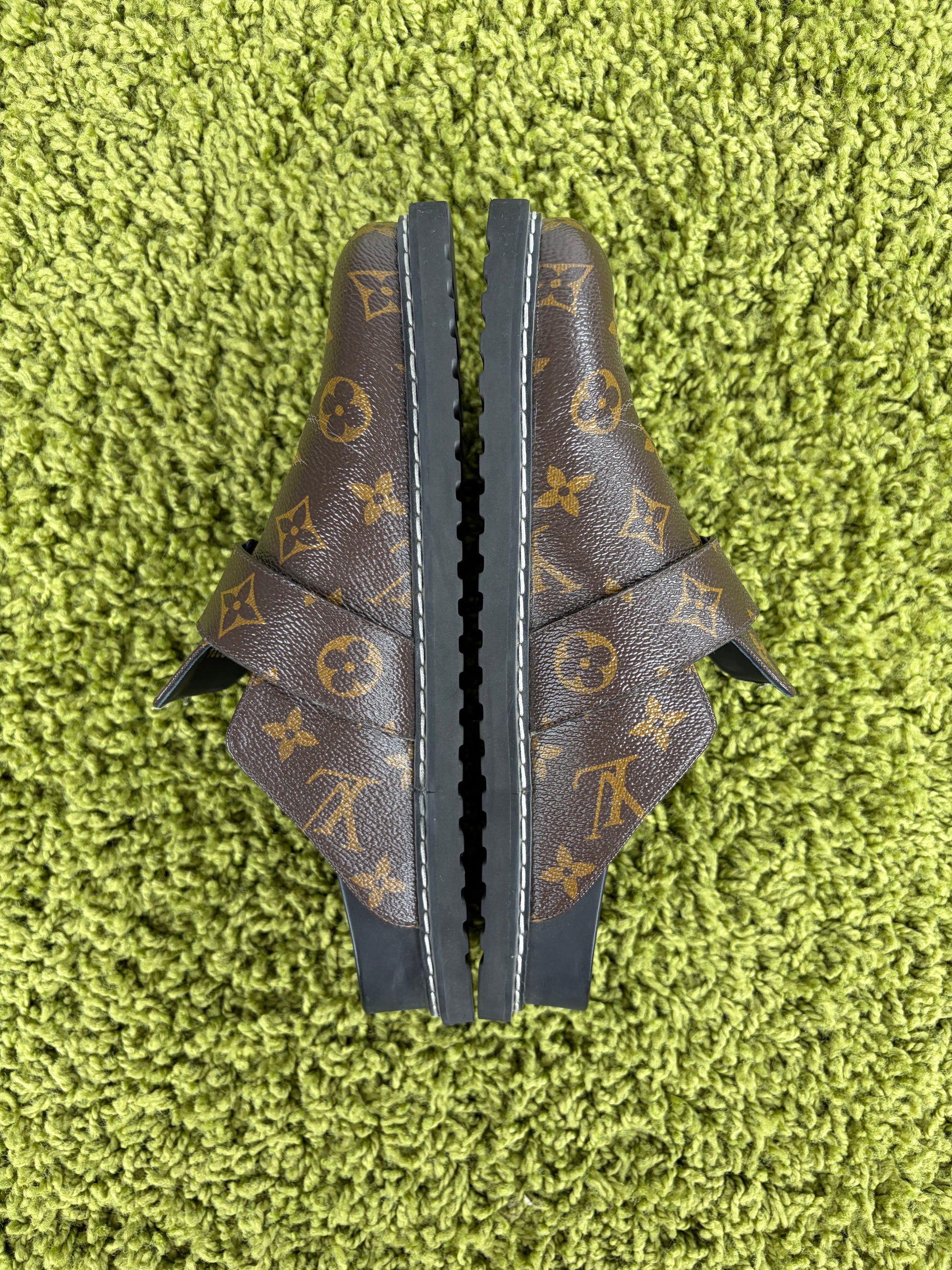 Sandali Louis Vuitton Size 40 marroni e neri