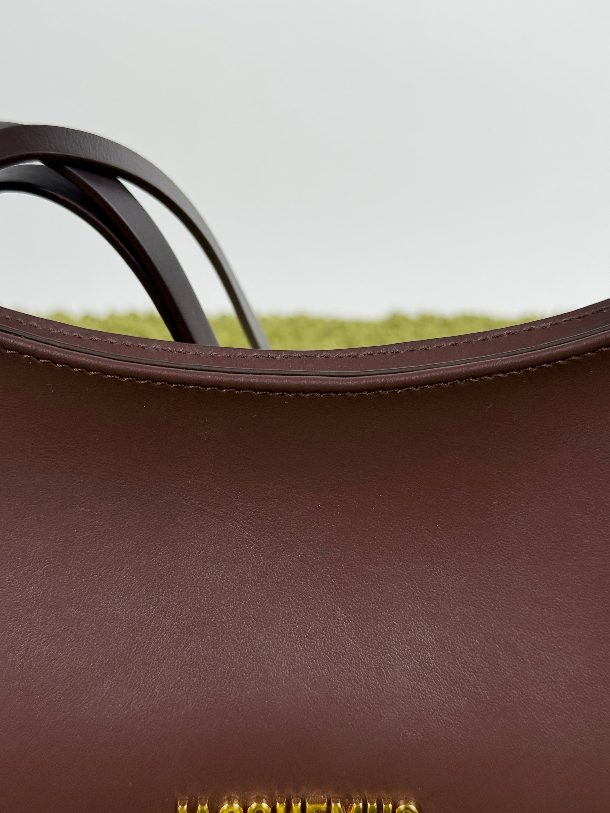 Borsa La Bisou Perle Jacquemus Marrone