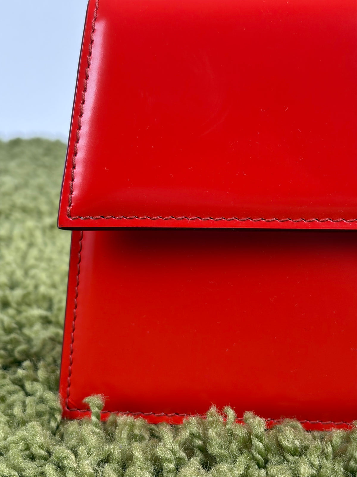 Borsa Jacquemus Le Bambino Long Rossa