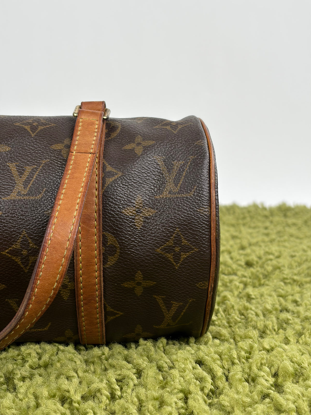 Borsa Louis Vuitton Papillon Marrone