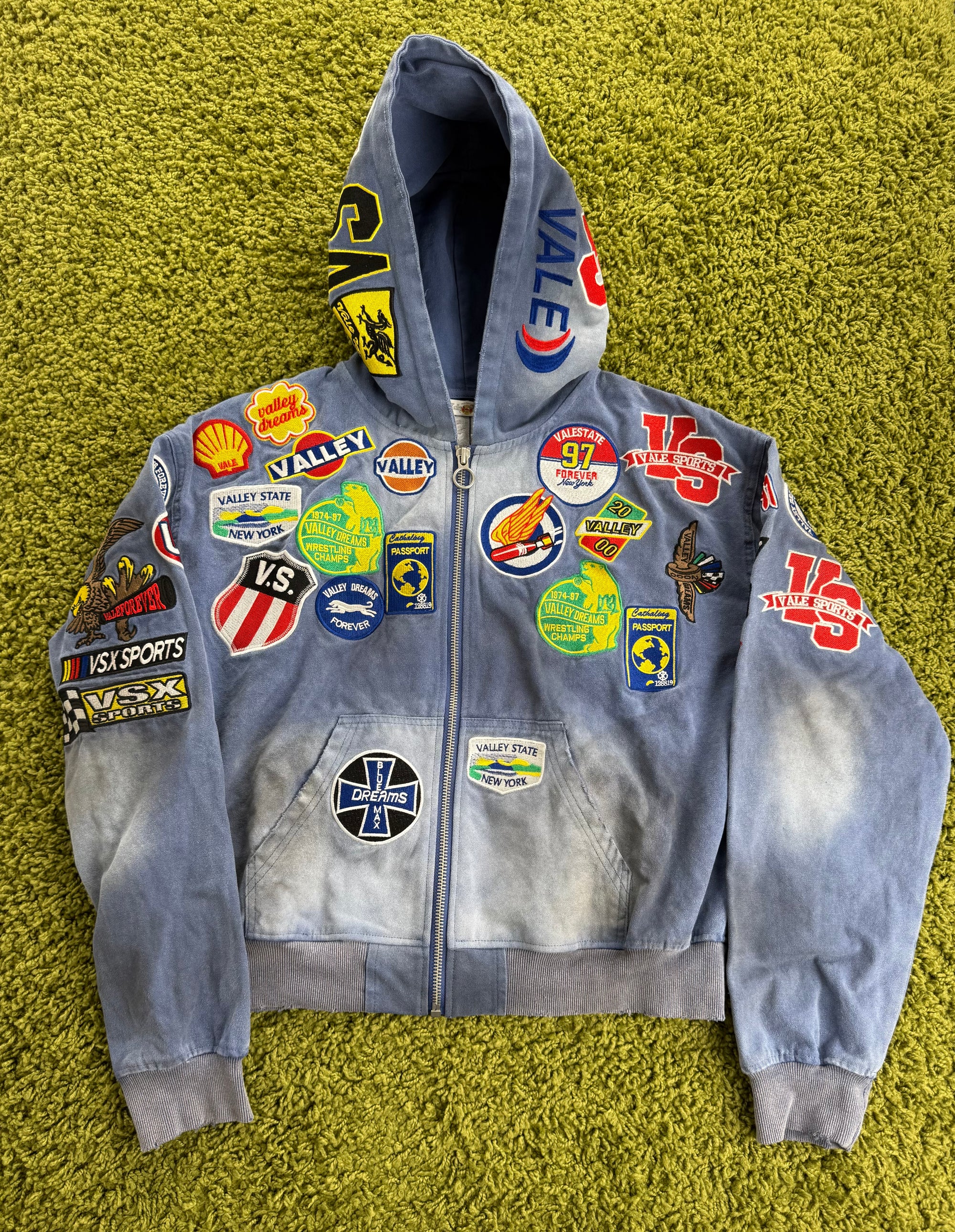 Felpa Valley Dreams Blu Multicolor XL