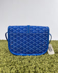 Borsa a tracolla belvedere goyard blu
