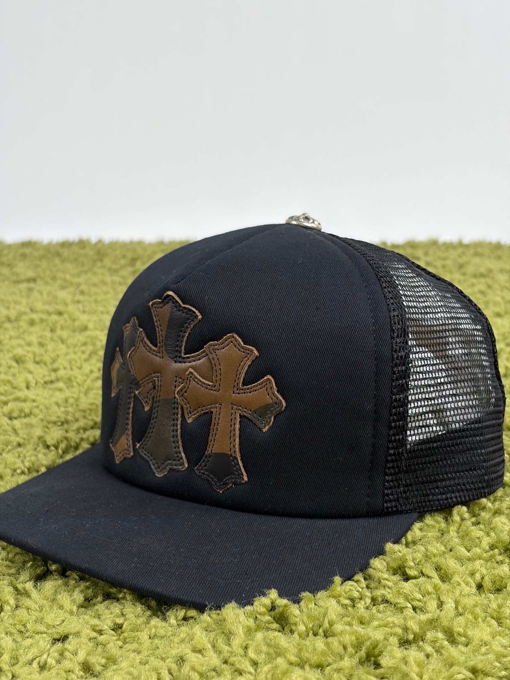 Cappello Chrome hearts Size 51-61 nero e marrone