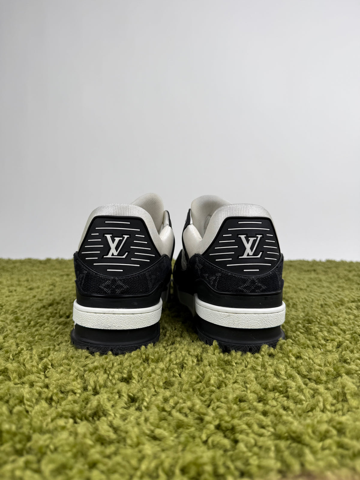Louis Vuitton Trainer In Denim Nero 8