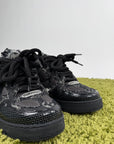 Louis Vuitton Skate in denim con dettagli Swaroski 42 veste 43