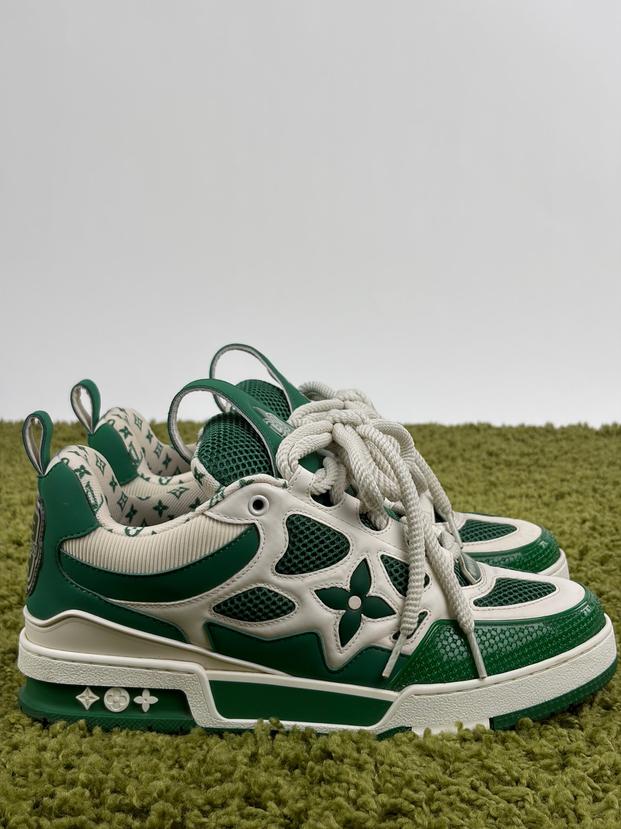 Louis vuitton skate Size 7=41 calza 42 verde e bianca