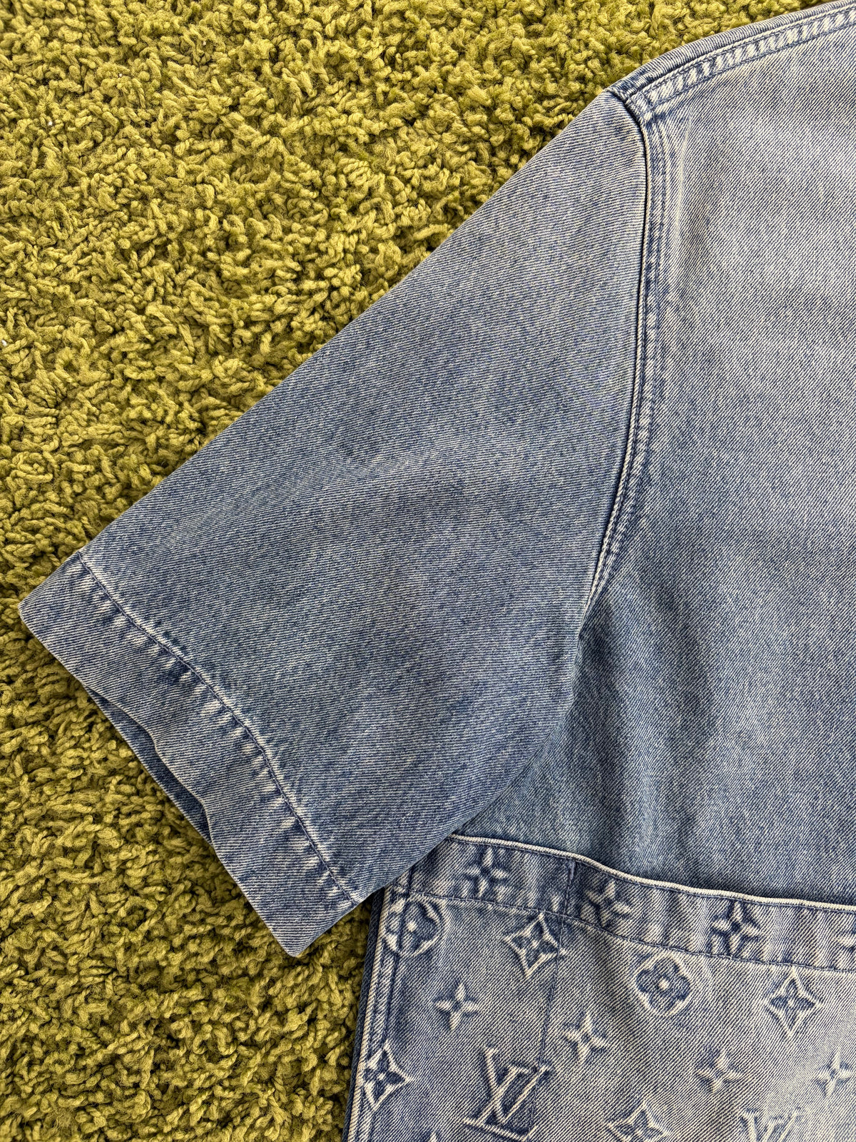 Giacca Louis Vuitton Workwear in Denim L