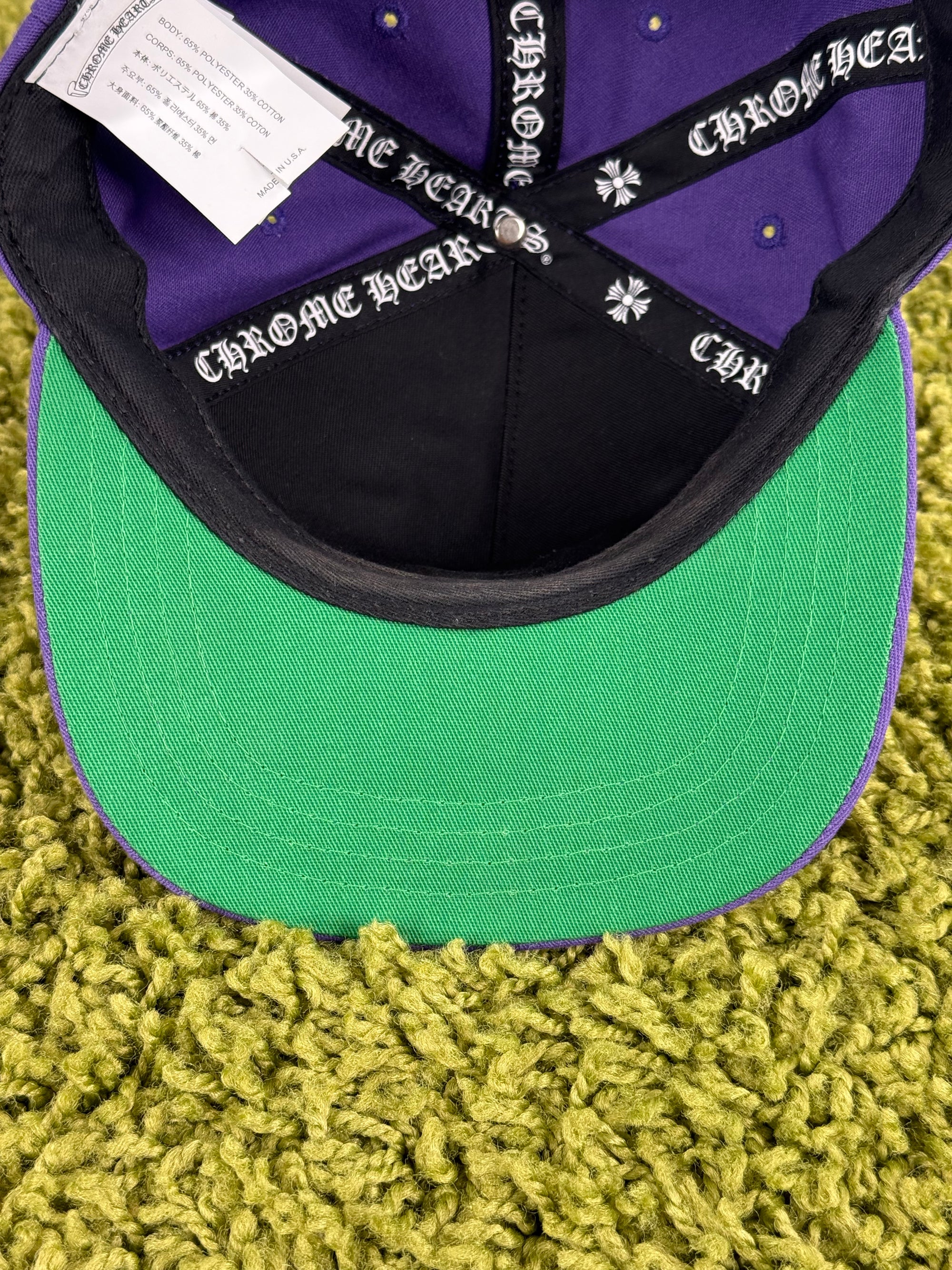 Cappello Chrome Hearts Viola Verde 53-60