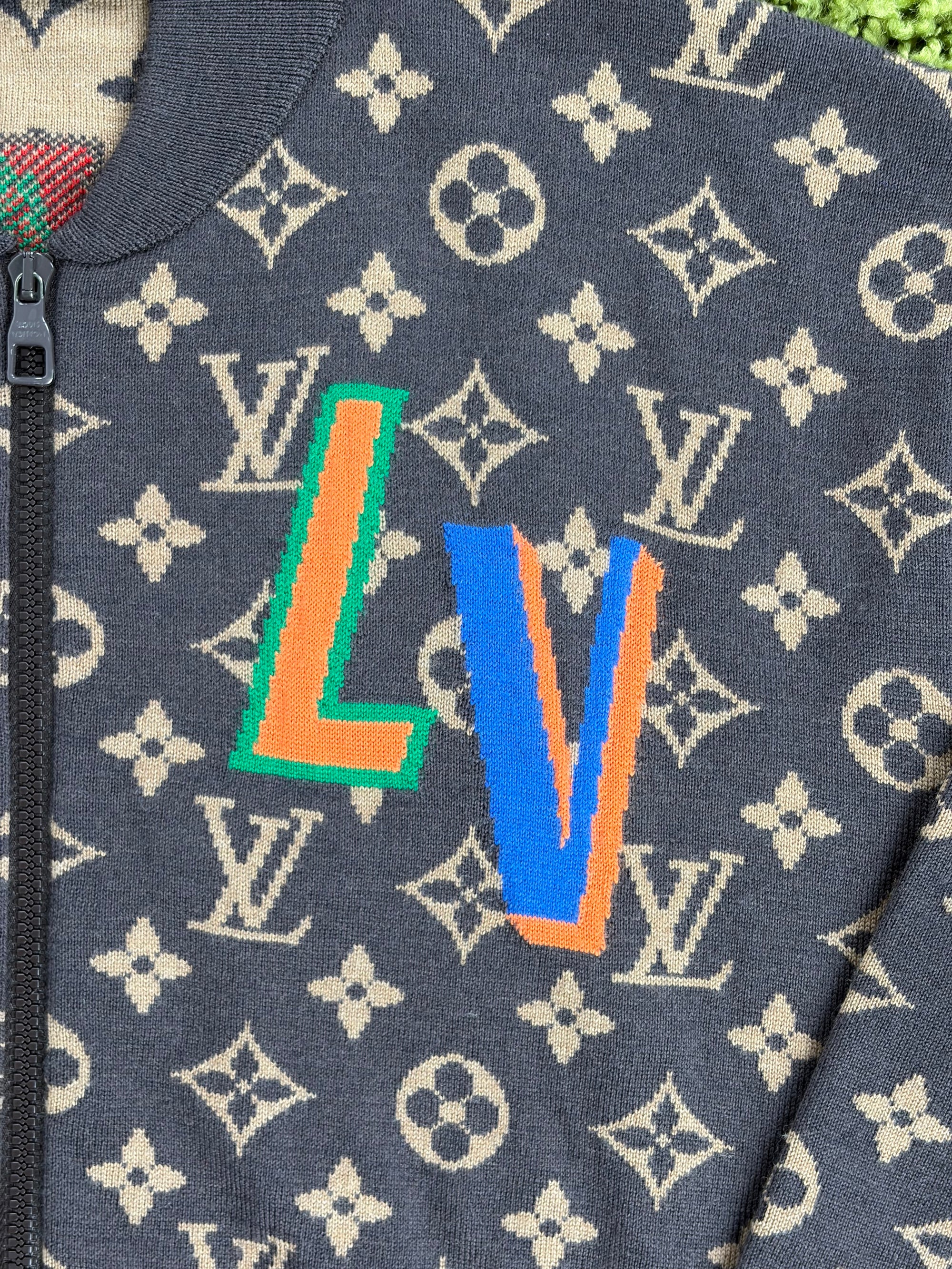 Felpa louis Vuitton X NBA Size M marrone e multicolore