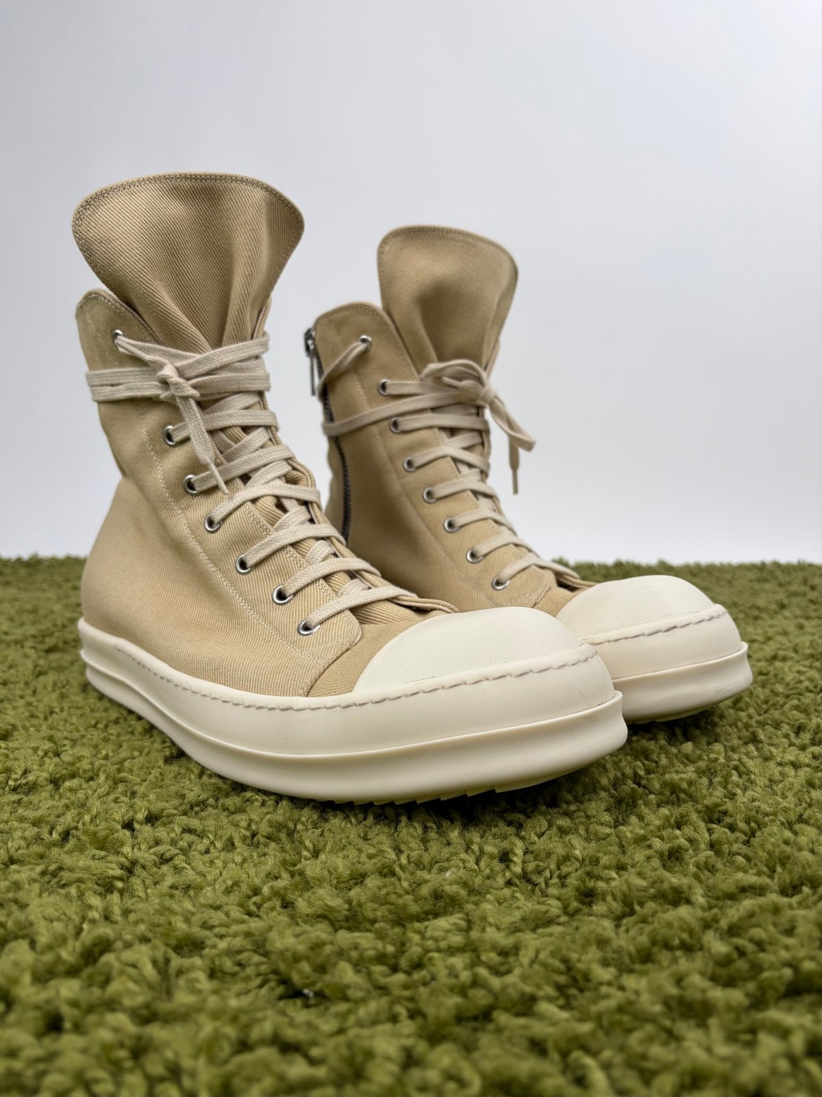 Rick Owens Ramones DRKSHDW Beige 46 - Second Hand Di Fiore