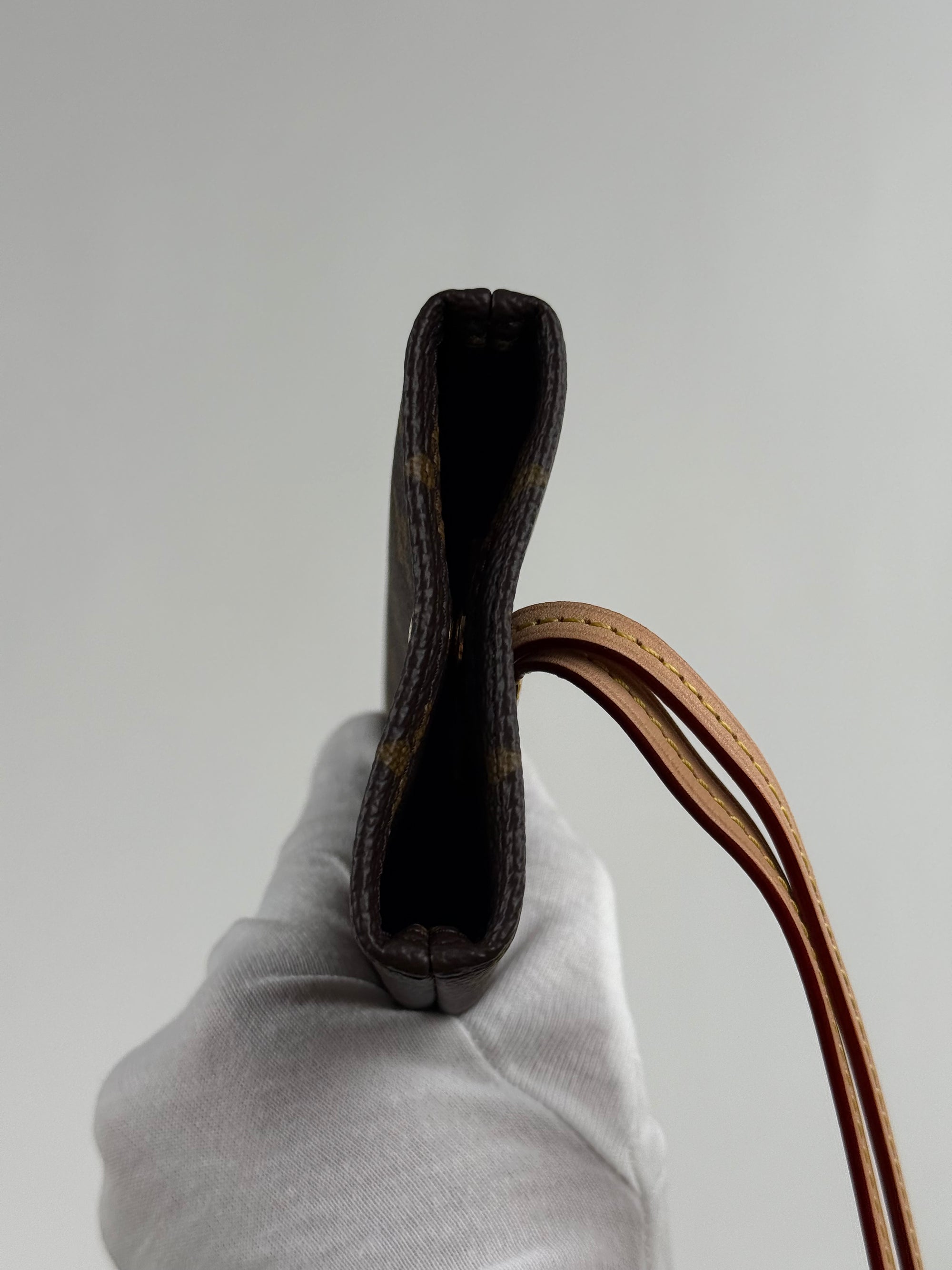 Custodia per Occhiali Da Sole Louis Vuitton Marrone