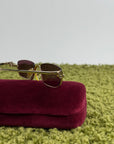 Occhiali Gucci Monogram Rossi