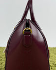 Borsa Mini Antigona Lock Bag Givenchy Bordeaux